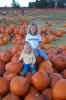 On top o pumpkins